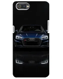 Чохол для Realme C2 з картинкою «Audi — нічне відображення»