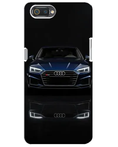 Чехол для Realme C2 с картинкой «Audi — ночное отражение» Чехол для Realme C2 с картинкой «Audi — ночное отражение»