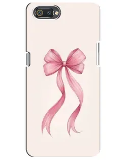 Чохол для Realme C2 з картинкою «Рожевий бант»