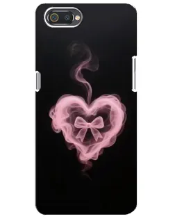 Чохол для Realme C2 з картинкою «Димчасте серце»