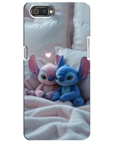 Чохол для Realme C2 з картинкою «Плюшеві Стіч Ангел»