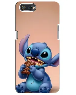 Чохол для Realme C2 з картинкою «Стіч їсть шоколад» Чохол для Realme C2 з картинкою «Стіч їсть шоколад»