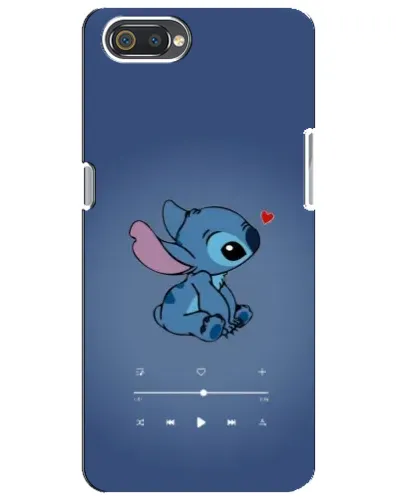 Чохол для Realme C2 з картинкою «Музичний Stitch»