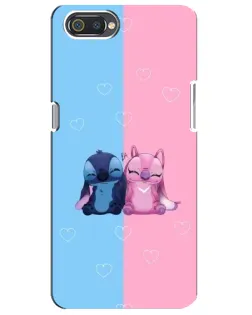 Чохол для Realme C2 з картинкою «Stitch та Angel Love» Чохол для Realme C2 з картинкою «Stitch та Angel Love»