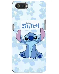 Чохол для Realme C2 з картинкою «Stitch серед квітів» Чохол для Realme C2 з картинкою «Stitch серед квітів»