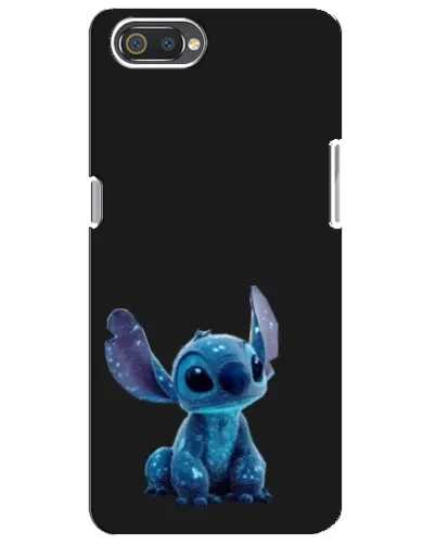Чохол для Realme C2 з картинкою «Стіч на чорному»