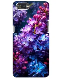 Чехол для Realme C2 с картинкой «Сиреневый цвет»