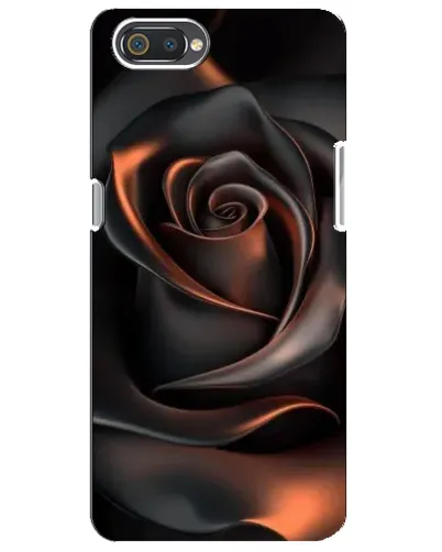Чехол для Realme C2 с картинкой «Шелковая черная роза» Чехол для Realme C2 с картинкой «Шелковая черная роза»