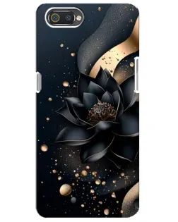 Чехол для Realme C2 с картинкой «Черный лотос»
