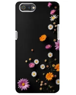 Чехол для Realme C2 с картинкой «Цветочная композиция»