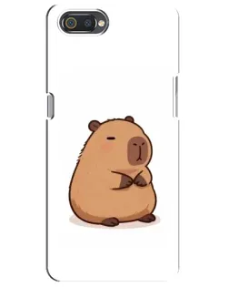 Чехол для Realme C2 с картинкой «Толстенькая капибара»