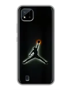 Чохол для Realme C11 (2021) / C20 з картинкою «Jordan Gradient Logo» Чохол для Realme C11 (2021) / C20 з картинкою «Jordan Gradient Logo»