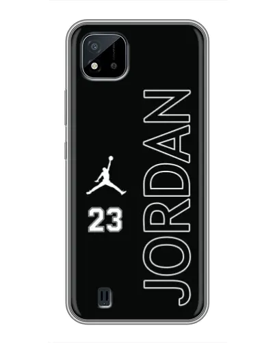 Чехол для Realme C11 (2021) / C20 с картинкой «Jordan Vertical»