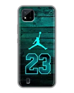 Чохол для Realme C11 (2021) / C20 з картинкою «Jordan Cyan 23» Чохол для Realme C11 (2021) / C20 з картинкою «Jordan Cyan 23»