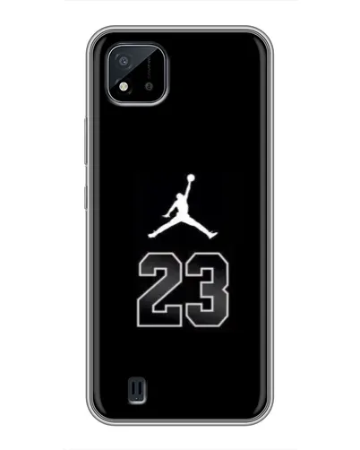 Чехол для Realme C11 (2021) / C20 с картинкой «Jordan Flight 23»