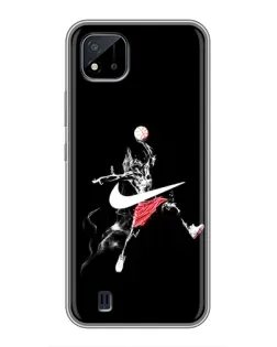 Чохол для Realme C11 (2021) / C20 з картинкою «Jordan Jumpman» Чохол для Realme C11 (2021) / C20 з картинкою «Jordan Jumpman»
