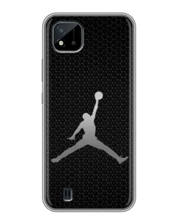 Чохол для Realme C11 (2021) / C20 з картинкою «Jordan Dark Carbon» Чохол для Realme C11 (2021) / C20 з картинкою «Jordan Dark Carbon»