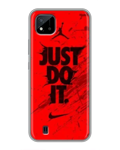 Чехол для Realme C11 (2021) / C20 с картинкой «Nike Just Do It»