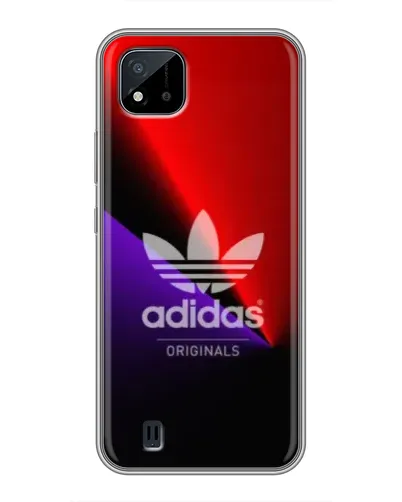 Чохол для Realme C11 (2021) / C20 з картинкою «Adidas Red Neon»