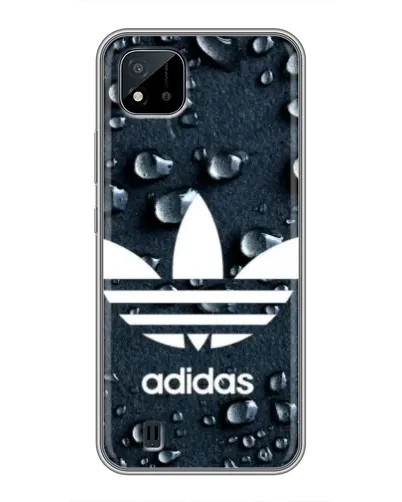 Чохол для Realme C11 (2021) / C20 з картинкою «Adidas Trefoil Blue»