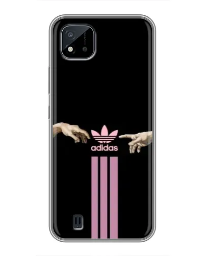 Чохол для Realme C11 (2021) / C20 з картинкою «Adidas Hands»