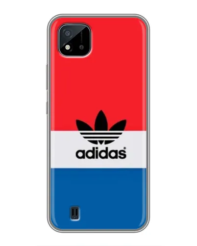 Чохол для Realme C11 (2021) / C20 з картинкою «Ретро блоки Adidas»