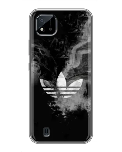 Чохол для Realme C11 (2021) / C20 з картинкою «Абстрактний дим Adidas»