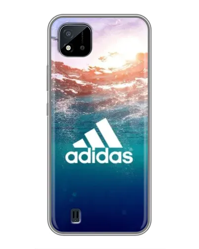Чохол для Realme C11 (2021) / C20 з картинкою «Океанська глибина адідас»