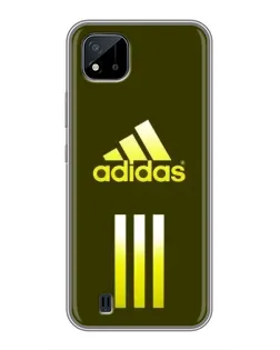 Чохол для Realme C11 (2021) / C20 з картинкою «Оливковий градієнт Adidas»