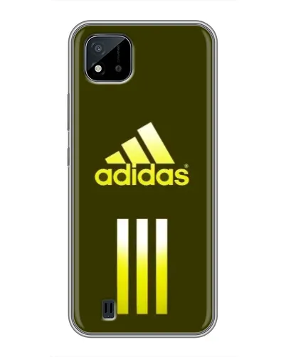 Чохол для Realme C11 (2021) / C20 з картинкою «Оливковий градієнт Adidas»