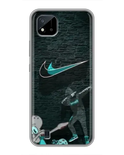 Чохол для Realme C11 (2021) / C20 з картинкою «Спортивний арт Nike»