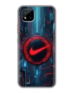 Чохол для Realme C11 (2021) / C20 з картинкою «Техногенний стиль Nike» Чохол для Realme C11 (2021) / C20 з картинкою «Техногенний стиль Nike»