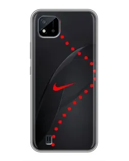 Чохол для Realme C11 (2021) / C20 з картинкою «Абстрактний дизайн Nike» Чохол для Realme C11 (2021) / C20 з картинкою «Абстрактний дизайн Nike»