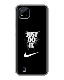 Чохол для Realme C11 (2021) / C20 з картинкою «Текстовий принт Nike» Чохол для Realme C11 (2021) / C20 з картинкою «Текстовий принт Nike»