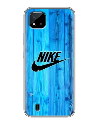 Чохол для Realme C11 (2021) / C20 з картинкою «Блакитне дерево Nike»
