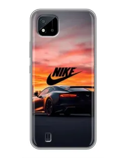 Чохол для Realme C11 (2021) / C20 з картинкою «Nike та суперкар» Чохол для Realme C11 (2021) / C20 з картинкою «Nike та суперкар»