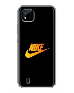 Чохол для Realme C11 (2021) / C20 з картинкою «Золотий логотип Nike» Чохол для Realme C11 (2021) / C20 з картинкою «Золотий логотип Nike»