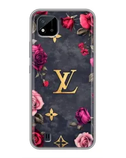 Чохол для Realme C11 (2021) / C20 з картинкою «Квітковий Louis Vuitton»