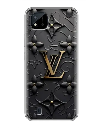 Чехол для Realme C11 (2021) / C20 с картинкой «Кожаная текстура LV» Чехол для Realme C11 (2021) / C20 с картинкой «Кожаная текстура LV»