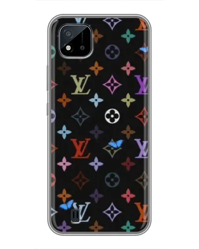 Чехол для Realme C11 (2021) / C20 с картинкой «Цветная монограмма LV» Чехол для Realme C11 (2021) / C20 с картинкой «Цветная монограмма LV»