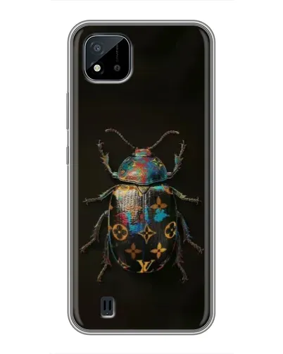 Чехол для Realme C11 (2021) / C20 с картинкой «LV — мраморный принт» Чехол для Realme C11 (2021) / C20 с картинкой «LV — мраморный принт»