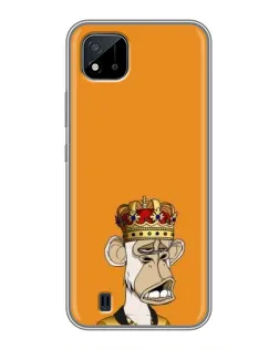 Чохол для Realme C11 (2021) / C20 з картинкою «Золота мавпа Bored Ape» Чохол для Realme C11 (2021) / C20 з картинкою «Золота мавпа Bored Ape»