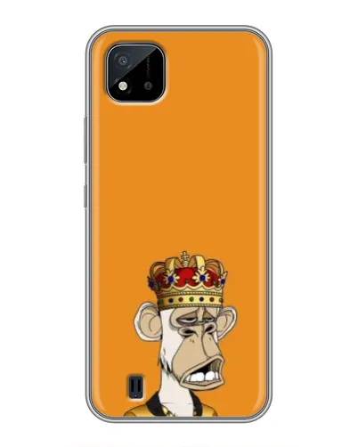 Чехол для Realme C11 (2021) / C20 с картинкой «Золотая обезьяна Bored Ape» Чехол для Realme C11 (2021) / C20 с картинкой «Золотая обезьяна Bored Ape»