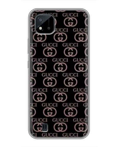 Чехол для Realme C11 (2021) / C20 с картинкой «Классическая монограмма Gucci»