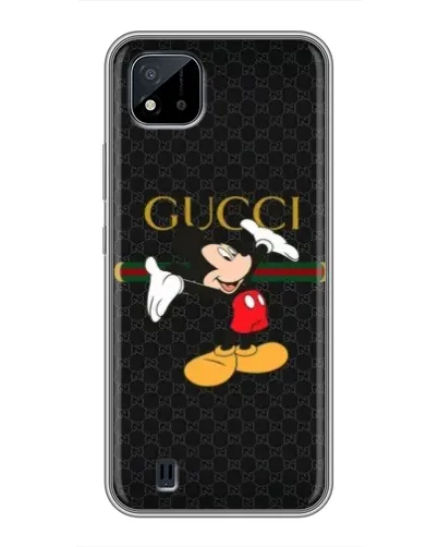Чехол для Realme C11 (2021) / C20 с картинкой «Микки Маус Gucci»