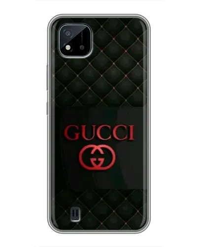 Чехол для Realme C11 (2021) / C20 с картинкой «Gucci — стеганый черный»