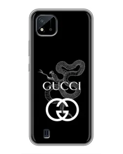 Чохол для Realme C11 (2021) / C20 з картинкою «Gucci — срібна змія» Чохол для Realme C11 (2021) / C20 з картинкою «Gucci — срібна змія»