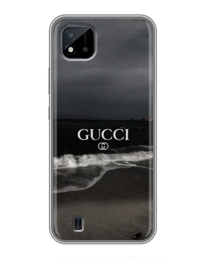 Чехол для Realme C11 (2021) / C20 с картинкой «Gucci — морской прибой»