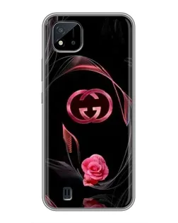 Чохол для Realme C11 (2021) / C20 з картинкою «Gucci — неонова троянда» Чохол для Realme C11 (2021) / C20 з картинкою «Gucci — неонова троянда»