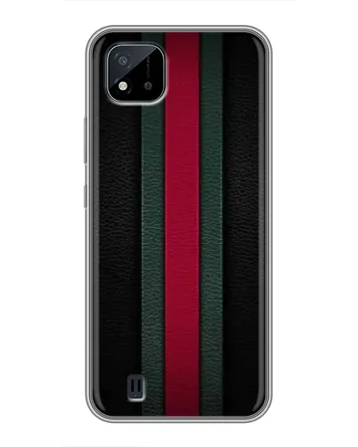 Чехол для Realme C11 (2021) / C20 с картинкой «Gucci — неоновая линия»
